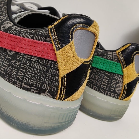 NEW: PUMA ATMOS SUEDE Ghostbusters Black Sneakers - Picture 11 of 16